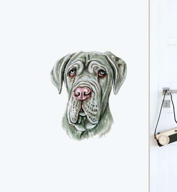 Great Dane Dog Wall Sticker Decal - Dogs & Pets Stickers, Art, Decals, Kids Animals Decals