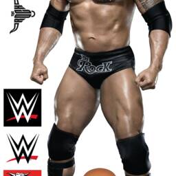 Wwe - The Rock Wrestler Decal 24 + Bonus Wall Sticker Set - thumbnail 2