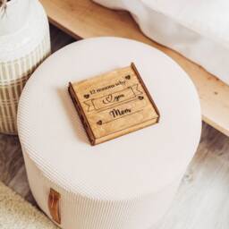 Mothers Day Gifts From Daughter, For Mom, Grandma, Mom Birthday Gift, Unique Birthday Gift, Wooden Box, Reasons I Love Custom Puzzle - thumbnail 3