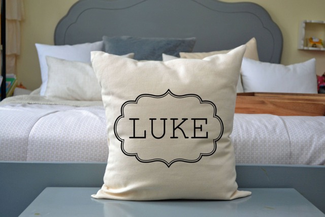 Children's Personalized Gift, New Baby Teen Newborn Name Pillow, Custom Phrase Pillow - image 1