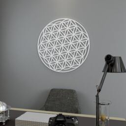 Flower Of Life Wall Art, Spiritual Decor, Meditation Yoga Room Zen Geometric Skuflli - thumbnail 3