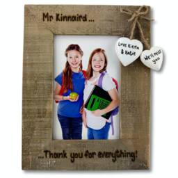 School Teacher Photo Frame Gift/Childminder Nursery Worker - End Of Term Thank You Personalised 6x4 - thumbnail 2
