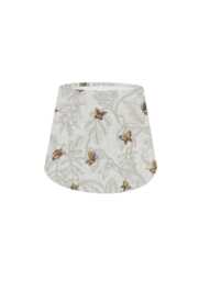 Butterfly Lampshade, Melati Slate Fabric Drum, Handmade Decor - thumbnail 1
