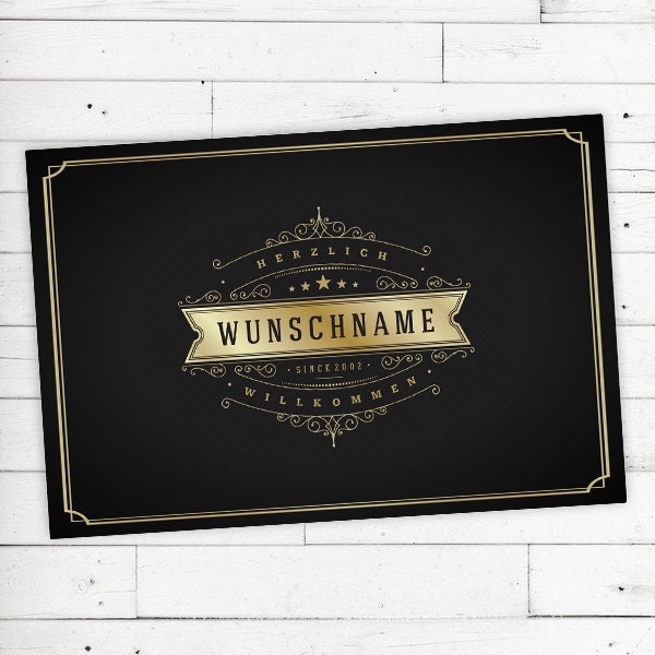 "Doormat ""Welcome"