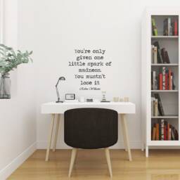 Robin Williams Quote Vinyl Wall Decal - Inspirational Home Decor - thumbnail 3