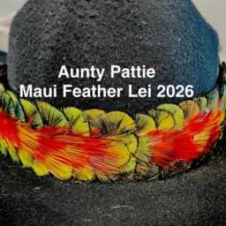 Peacock & Pheasant Feather Lei Hulu Hatband - Hawaiian Heirloom Quality - thumbnail 4