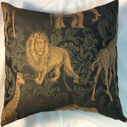 Animal Print Pillow, Leopard Pillow Cover, Tiger Giraffe Pillow, Cheetah Zebra Safari Animal Print, African - thumbnail 2