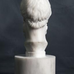 Marble Bust Of Philosopher Epicurus Carved Greek Marble Statue Artist Sculpture - thumbnail 3