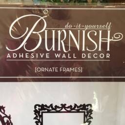Do It Yourself Burnish Adhesive Wall Decor, Ornate Frames. Instant Decor Frame Designs. Appears Hand Painted. Easy To Apply - thumbnail 3