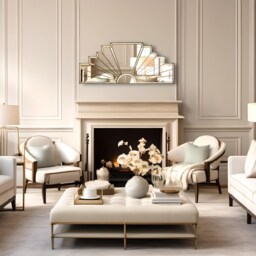 Lyon Deco Radiance Art Wall Mirror in Black - thumbnail 2