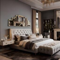 Lyon Deco Radiance Art Wall Mirror in Black - thumbnail 4