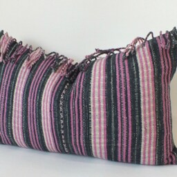 Karen Fabric Sofa Cushion Decorative Throw Pillows Handwoven Striped Pillow Home Decor Scatter Cushions - thumbnail 3