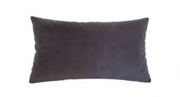Plum Velvet Suede Decorative Throw Pillow Cover/Case Cushion 12x18 - thumbnail 1
