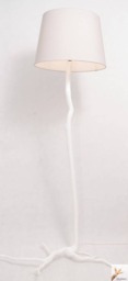 Floor Lamp Frozen Youthfulness.branch Lamp. Unique Gift.white Handmade Christmas Gift - thumbnail 3