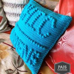 Chic Happens Crochet Pillow/Cushion Cover PDF Pattern - Instant Download - 14 - thumbnail 2