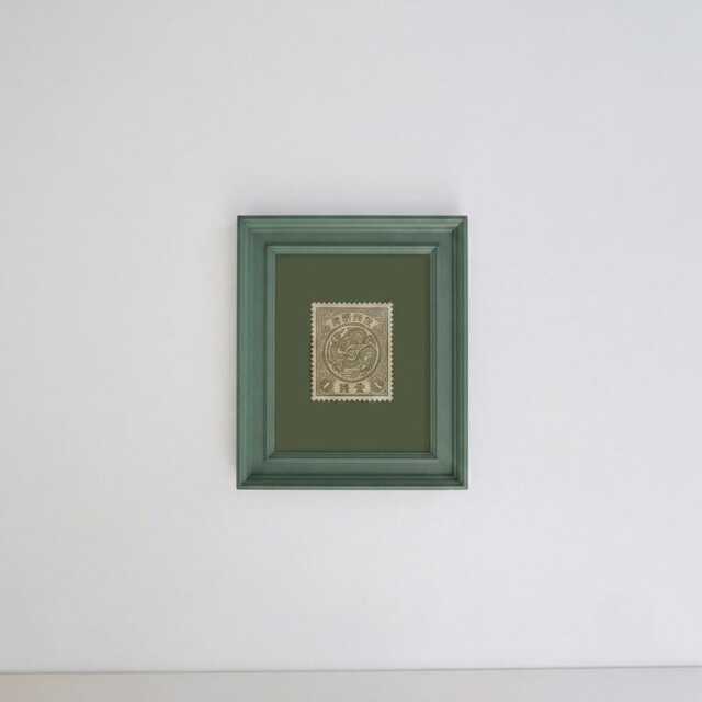 12x16 Monochromatic Hand-Painted Vintage Style 30x40cm Picture Frame Custom Sizes Mat Opening - image 1