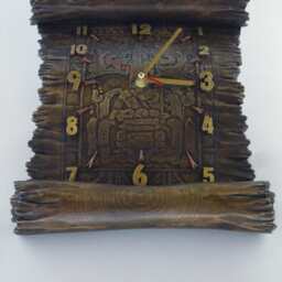 Wall Clock -Ancient Scroll - thumbnail 4