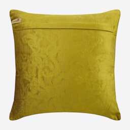 "Designer Chartreuse Green Throw Pillow For Bed 24""x24""/26""x26" - thumbnail 3