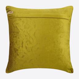 "Designer Chartreuse Green Throw Pillow For Bed 24""x24""/26""x26" - thumbnail 3
