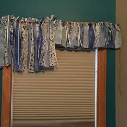 Danube Blue Banner Birthday Bunting Window Valence Nursery Party Highchair Bunting - thumbnail 4