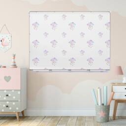Watercolour Clouds Roller Blind, Children's Made To Measure - thumbnail 2
