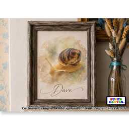 Watercolour Pet Cat Dog Hamster Lizard Snake Rabbit Horse Bird Painting Portrait Print From Photo Memorial Framed Unique Artwork Gift - thumbnail 4