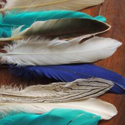 Feather Garland Boho Boys Nursery Decor Party Wild One Birthday Baby Boy Boho Nursery - thumbnail 3