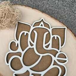 Rangoli Stencils Ganesh, For Colours, Diwali Diya, Template, Kids Arts & Craft Reusable, Eco-Friendly, Mess-Free - thumbnail 2