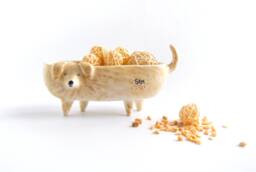Ceramic Dog Planter Personalizated, Oval Shape & Four Legs. Cat Flower Pot For Plants, Cactus Or Suculents. Made To Order