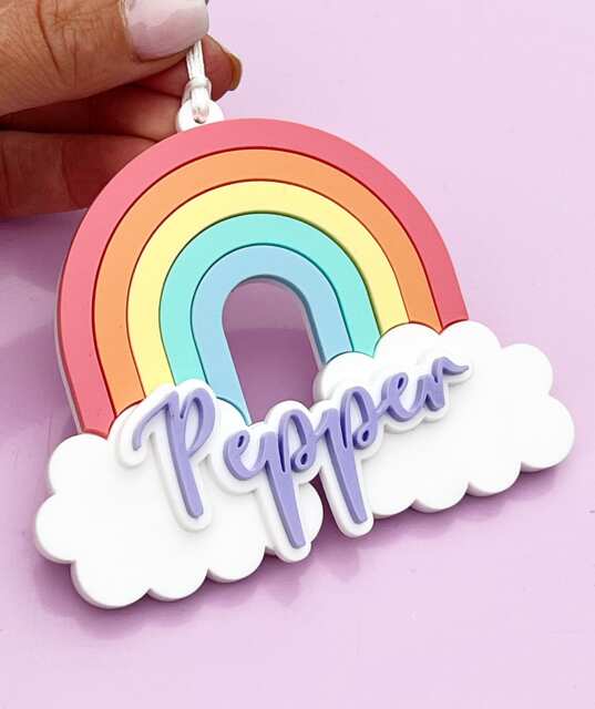 Premium Rainbow Bridge Pet Sympathy Gift With Free Gift Bag - Personalised Memorial Bereavement - image 1
