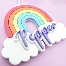Premium Rainbow Bridge Pet Sympathy Gift With Free Gift Bag - Personalised Memorial Bereavement - thumbnail 3