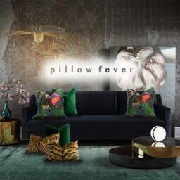 Designer Plush Velvet Pillow in Green. Decorative Pillow Rich Green, Luxurious Accent Cushion Cover, Solid Green Cover - thumbnail 3