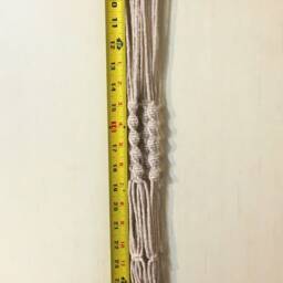 Cotton Macrame Twist Planter/Hanger - Small/Medium - thumbnail 4