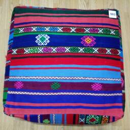 Kilim Pouf Square 24x24x8 Inches Wonderful Pouf Poufs Floor Pillow Cover Oversize Anatolian Home Decor - thumbnail 3