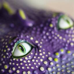 Ceramic Figurine - Sculpture Crocodile Reptile Unique Gift Home Decor Fine Art - thumbnail 2