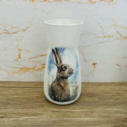 Bunny Vase, Rabbit Gifts, Decorations, Hare Lovers, Bunnies - thumbnail 2