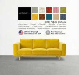 Norsborg Sofa Cover, 3 Seat Replacement Slipcover, Couch, Norsborg, Custom Made - thumbnail 1