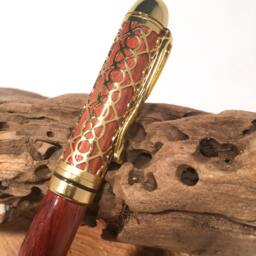 Wooden Summit Pen - Padauk - thumbnail 2