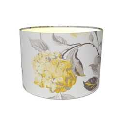 Lampshades in Laura Ashley Hydrangea Camomile Fabric Handmade Free Delivery - thumbnail 1