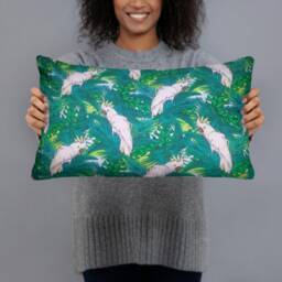 Cockatoo Pillow Case Standard Size 1 Pair - thumbnail 3