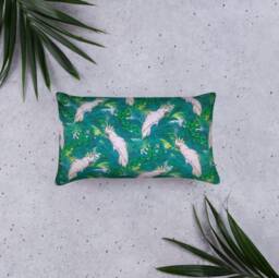 Cockatoo Pillow Case Standard Size 1 Pair - thumbnail 1