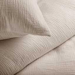 Muslin Bed Linen 135X200 + 80 X cm, With Zipper, Premium Cotton, Non-Iron, Suitable For Allergy Sufferers, Oeko-Tex Certified - thumbnail 4