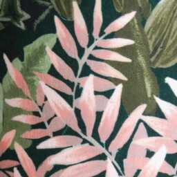 Handmade Tall Velvet Floor Lamp. Cottage Garden Wall Design - thumbnail 3