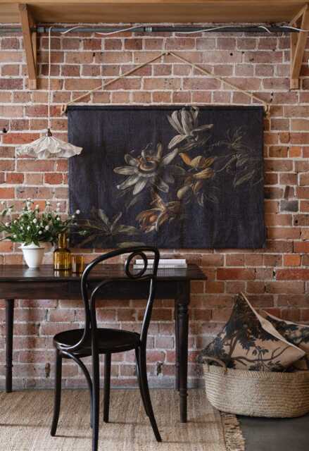 Linen Wall Hanging Dutch Floral Oil Painting Reproduction - Made To Order - image 1