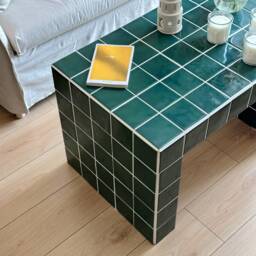 Tiled Coffee Table, Retro - thumbnail 2