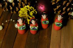 Filipiniana in Red 4 - Philippines Miniature Doll - thumbnail 1
