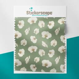 Green Jungle Orchid Roller Blind, Botanical Made To Measure, Safari Blackout Blind - thumbnail 2