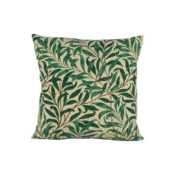William Morris - Willow Boughs Taupe/Green Cushion Cover Throw Pillow Designer Home Decor - thumbnail 2
