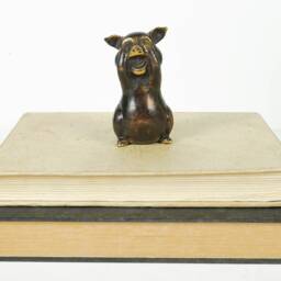 Pig Bronze Sculpture 3.5 - thumbnail 4