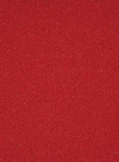 Red Harris Tweed Blanket - 140cm X 200cm - Ready To Post - image 1